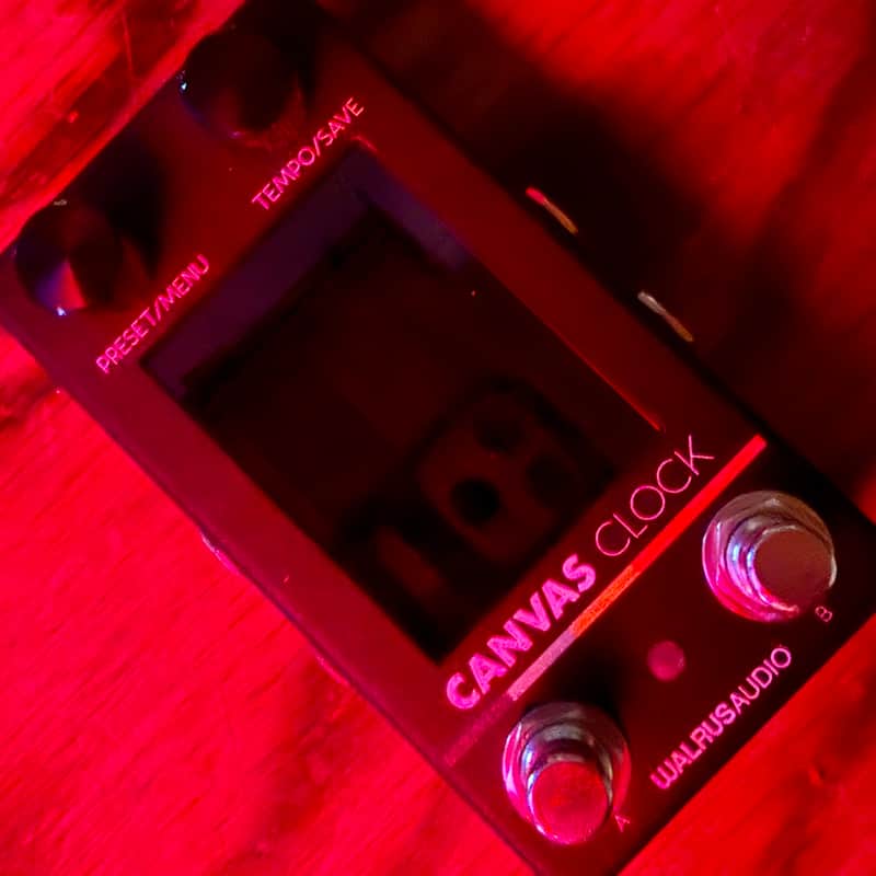Walrus Audio Canvas Clock