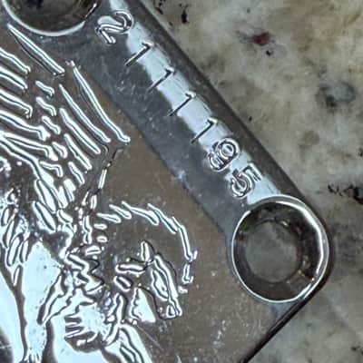 Lyon Neck Plate - Chrome Washburn image 3