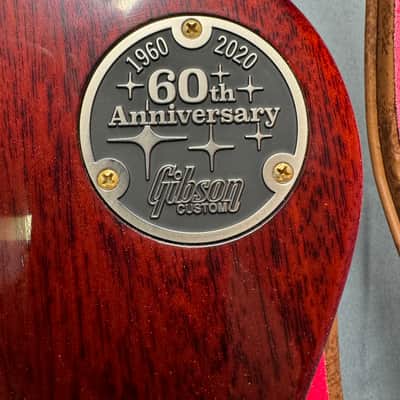 Gibson Custom Shop 60th Anniversary 1960 re-issue Les Paul 2021 - #001827 Antiquity Burst image 7