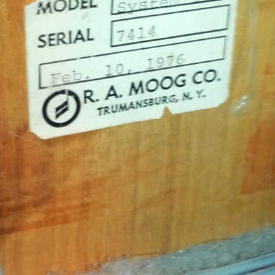 Moog System 35A Modular Synth with 951 Keyboard Controller image 7