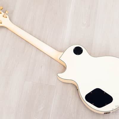 1991 Burny RLC-70 Custom Vintage Guitar Snow White w/ VH-1 Humbuckers & Case, Japan image 12