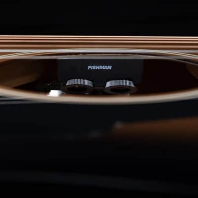 D'Angelico Premier Gramercy Acoustic-Electric Guitar in Aged Burst Finish; Captivating Elegance image 8