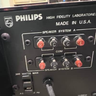 Philips 785 High Fidelity Laboratories Stereo Receiver Serviced (SWEET) image 14
