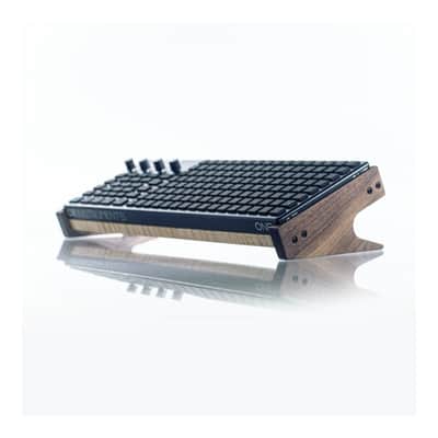 Stand for OXI One sequencer Mk1 or Mk2 | Handmade with solid black walnut image 1