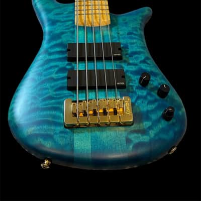 Spector NS 5XL - USA 2013 - BAHAMA BLUE MATTE image 1