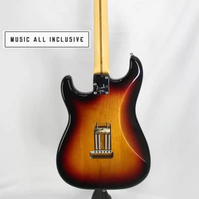Fender American Deluxe Stratocaster HSS Sunburst image 5