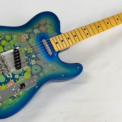 Fender Custom Shop Custom Vintage Custom 68 Telecaster NOS Blue Flower - NOS Blue Flower image 3