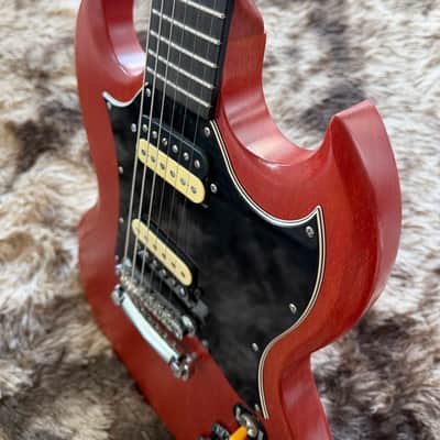 2002 Gibson SG Crescent Moon - Worn Cherry image 18