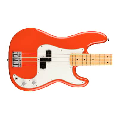 Fender Player II 4-String Precision Bass with Maple Fingerboard (Rallye Orange) image 3
