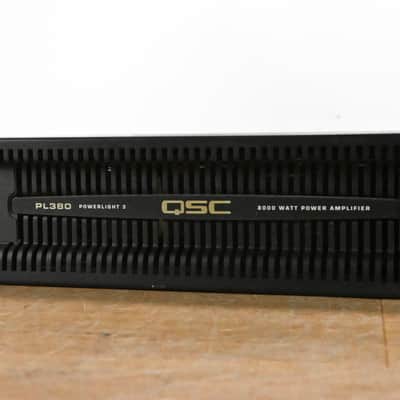 QSC PL380 Powerlight 3 Series 2-Channel Power Amplifier CG012GF image 3