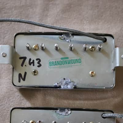Brandonwound Pickups 1959 '59 Clones 2017 Nickle PAF Humbuker Set PAFs image 3