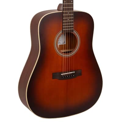 Gold Tone GT-Dread-BR Solid Sitka Spruce Top Mahogany Neck 6-String Acoustic-Electric Guitar w/Gig Bag image 3