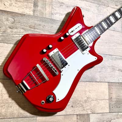 Rare Early Eastwood Airline '59 2PT – Pre-License Model w/ Eastwood Headstock image 4