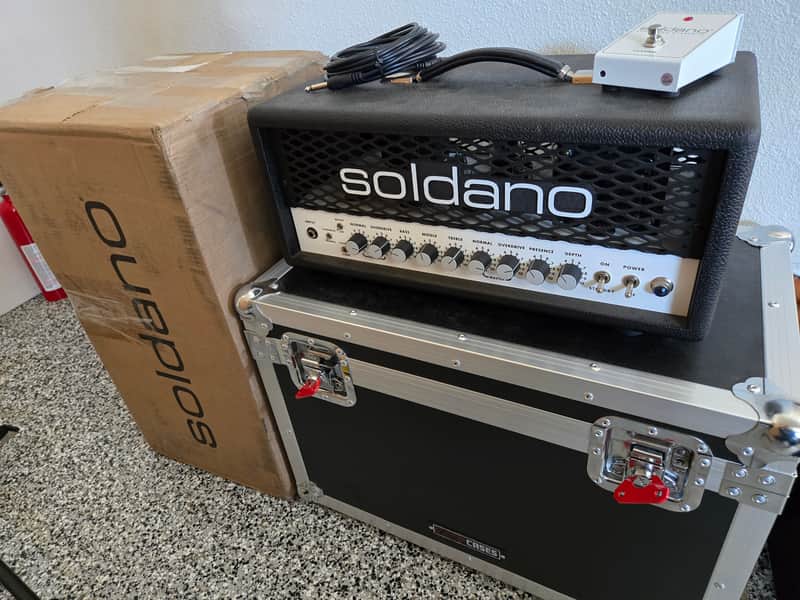 Soldano SLO-30 Classic 30-Watt Guitar Head 2020 - Black image 1