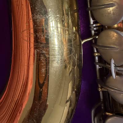Buescher Aristocrat Tenor Saxophone - Lacquer image 6