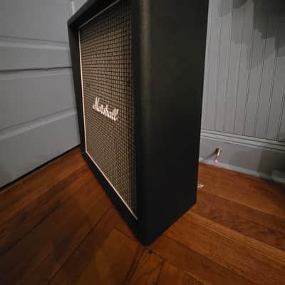 Incredibly Rare 1973 Marshall Model 1973 1x12 Ported Cabinet - 55hrz Pulsonic Greenback image 3