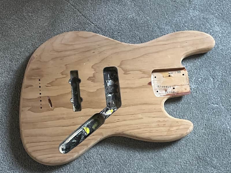 Fender American Professional II Jazz bass body V 5-string unfinished image 1