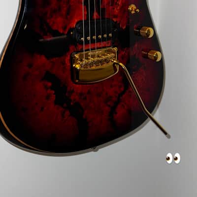 Ernie Ball Music Man Jason Richardson Signature Cutlass 6 - Rorschach Red image 9