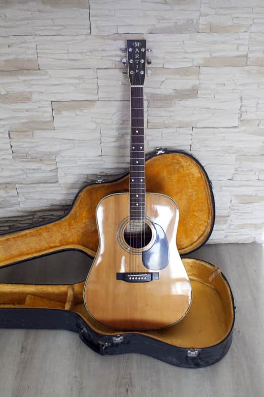 Ultra Rare Pro Martin Custom W-200 around 1975 Natural with