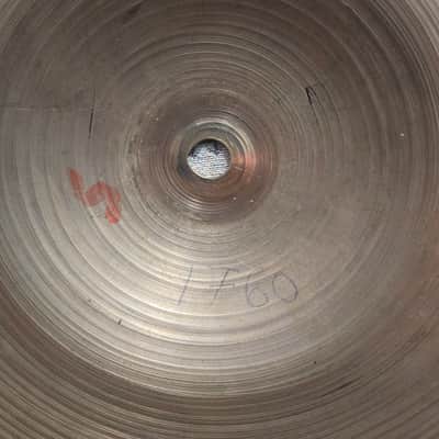 Zildjian 18" A. Zildjian Small Stamp Ride Cymbal 1957 - 1960 - Traditional image 3