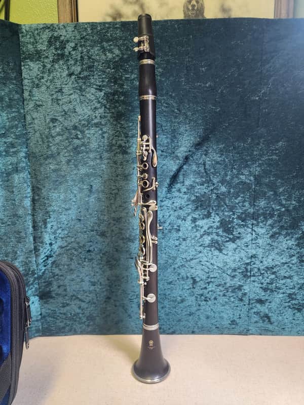 Yamaha YCL-450N Intermediate Bb Clarinet with Nickel-Plated Keys 2010s - Black image 1