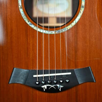 Taylor Custom Grand Concert from 2017 in Red Sinker/Cocobolo with original Hardcase image 6
