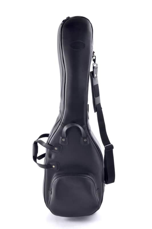 Guitar Gig Bag - DOUBLE Fender Stratocaster & Telecaster - Leather - Glenn Cronkhite image 1