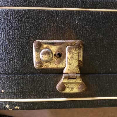 Vintage Vox Teardrop Case - Made in Italy 1960s 42.5"x16" Orange Guitar Bass Electric Acoustic Hollowbody Thinline image 9