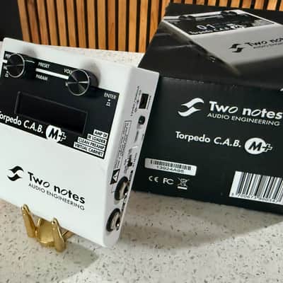 Two Notes Audio Engineering Torpedo C.A.B. M+ Amp DI / IR Loader / Virtual Cabinet Simulator w/ Box & PSU image 4