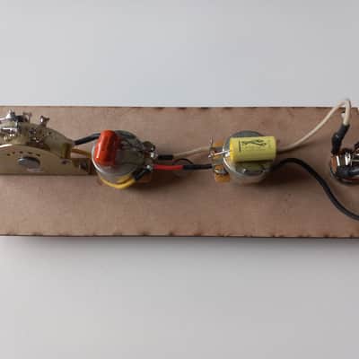 Tele Style Guitar Wiring Harness for Humbuckers 4 way Switch -Free USA Shipping image 1