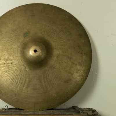 1970s Zildjian 18" A Thin Stamp Crash Cymbal 1610g image 1