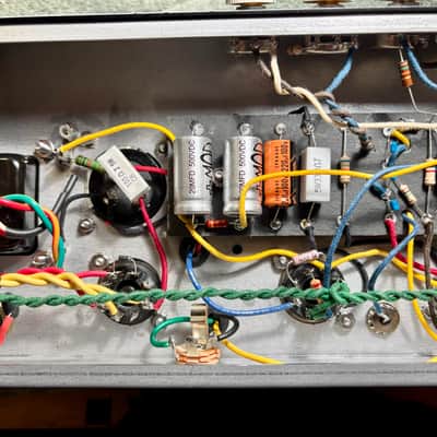 Hand Wired Clone AA764 Fender Vibro Champ Head 10/12w 5881 Single Ended Class A image 10