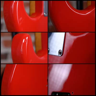 Fender Pre CBS Slab Board Stratocaster Fiesta Red 1960 w/OHSC (Refin/Refret) image 19