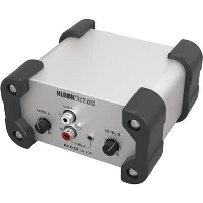 Klark Teknik DI 10P PRO DI Stereo Passive Direct Box with Summed Mono Output image 3