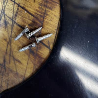 Vintage RARE 1960's Stella Parlor Flat Top Acoustic Guitar Pickguard Original Installation Screws Luthier Parts #1 image 2
