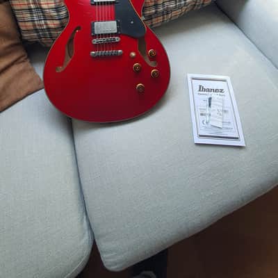 Ibanez ASV10A-TRL Artcore Vintage with Pine Fretboard 2018 - Transparent Cherry Red Low Gloss image 2