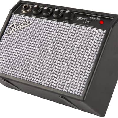 Fender Mini '65 Twin Portable Guitar Amp, Battery Powered, Two 3" Speakers image 8