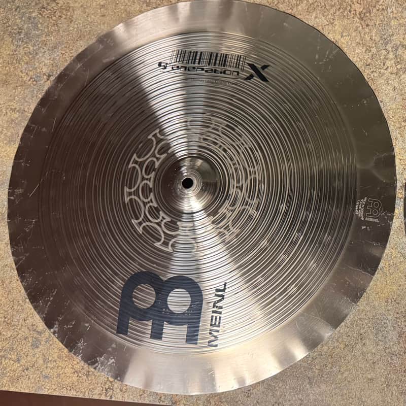 SIGNED Meinl 18” Generation X Kinetic Crash image 1