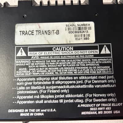 Trace Elliot Transit-B Bass Effects Pedal image 7