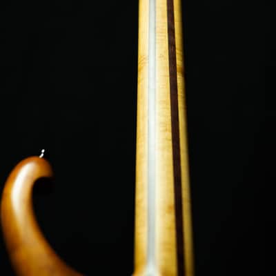 Bebensee Custom 4 string lefty left handed bass with Barts image 13