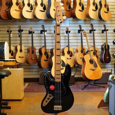 Squier Classic Vibe '70s Jazz Bass, Left-Handed Black image 4