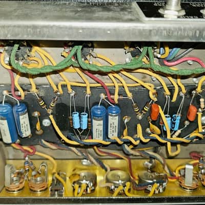 1965 Fender Vibrolux Reverb Vibrato Both Channels image 12