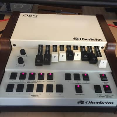 Oberheim OB3 Drawbar Organ Expander Module Like New OB-3 image 1