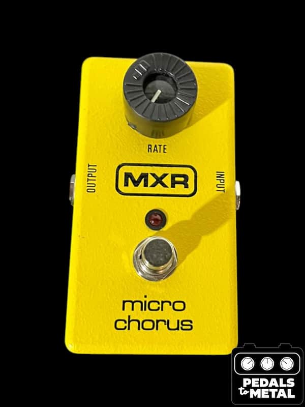 MXR M148 Micro Chorus 2005 - Present - Yellow - X17228 image 1