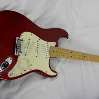Fender Stratocaster Strat 2004 Candy Apple Red USA 50th Anniversary Clean with case image 14