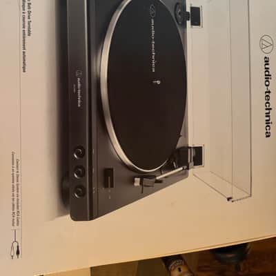 Audio-Technica AT-LP60X-BK Automatic Belt Drive Turntable 2019 - Present - Black image 2