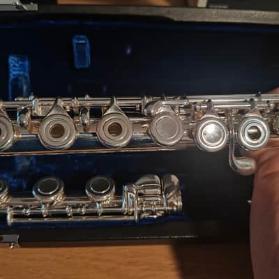 Powell Sonaré PS-601 Flute | Sterling Silver w/ 9k Aurumite Gold Lip Plate | Offset G | Just Serviced image 6
