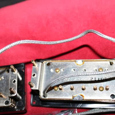 Vintage 1970s Ibanez Super 70 Humbucker Pickups & Wiring Assembly - Made in Japan image 7