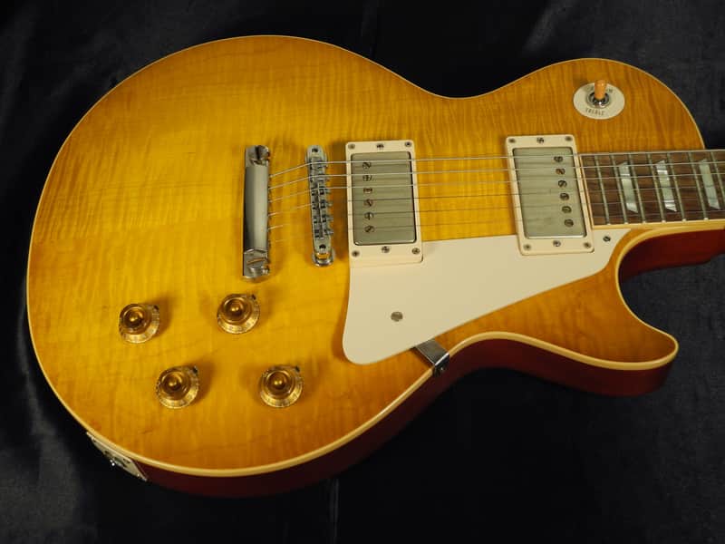 2012 Gibson Custom Shop 1959 Les Paul '59 Reissue VOS ~ Lemonburst image 1