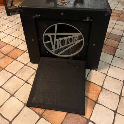 Shipping from the EU - RCA Victor Picture/film projector speaker cabinet 1940s - Black image 4